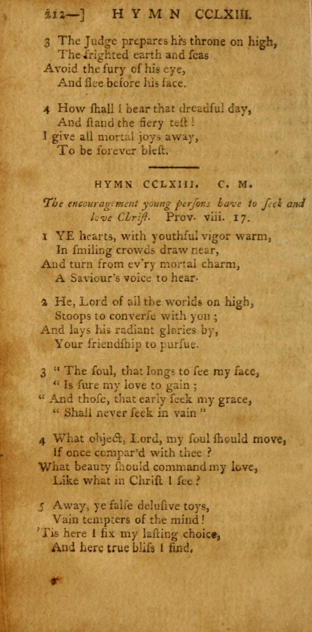 The Hartford Selection of Hymns: from the most approved authors: to which are added a number never before published (2nd ed.) page 212