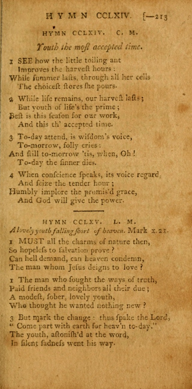 The Hartford Selection of Hymns: from the most approved authors: to which are added a number never before published (2nd ed.) page 213