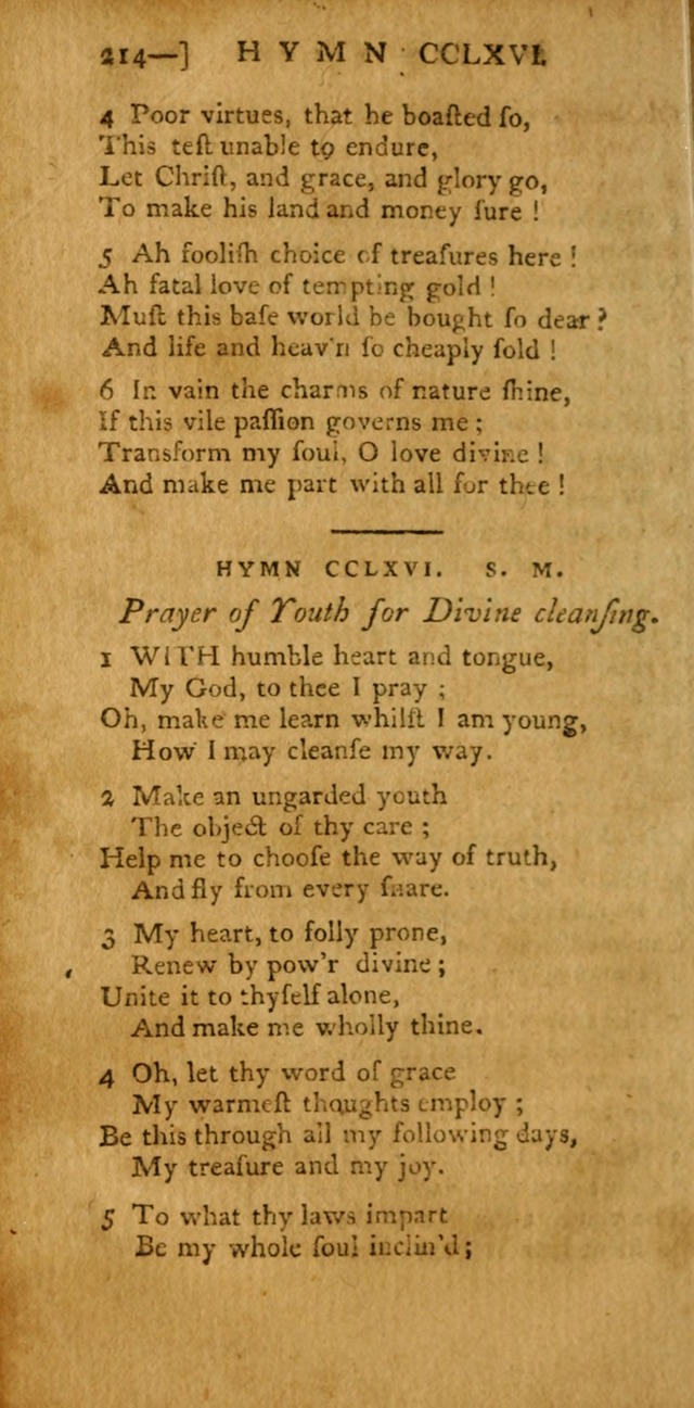 The Hartford Selection of Hymns: from the most approved authors: to which are added a number never before published (2nd ed.) page 214