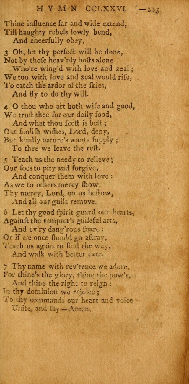 The Hartford Selection of Hymns: from the most approved authors: to which are added a number never before published (2nd ed.) page 223