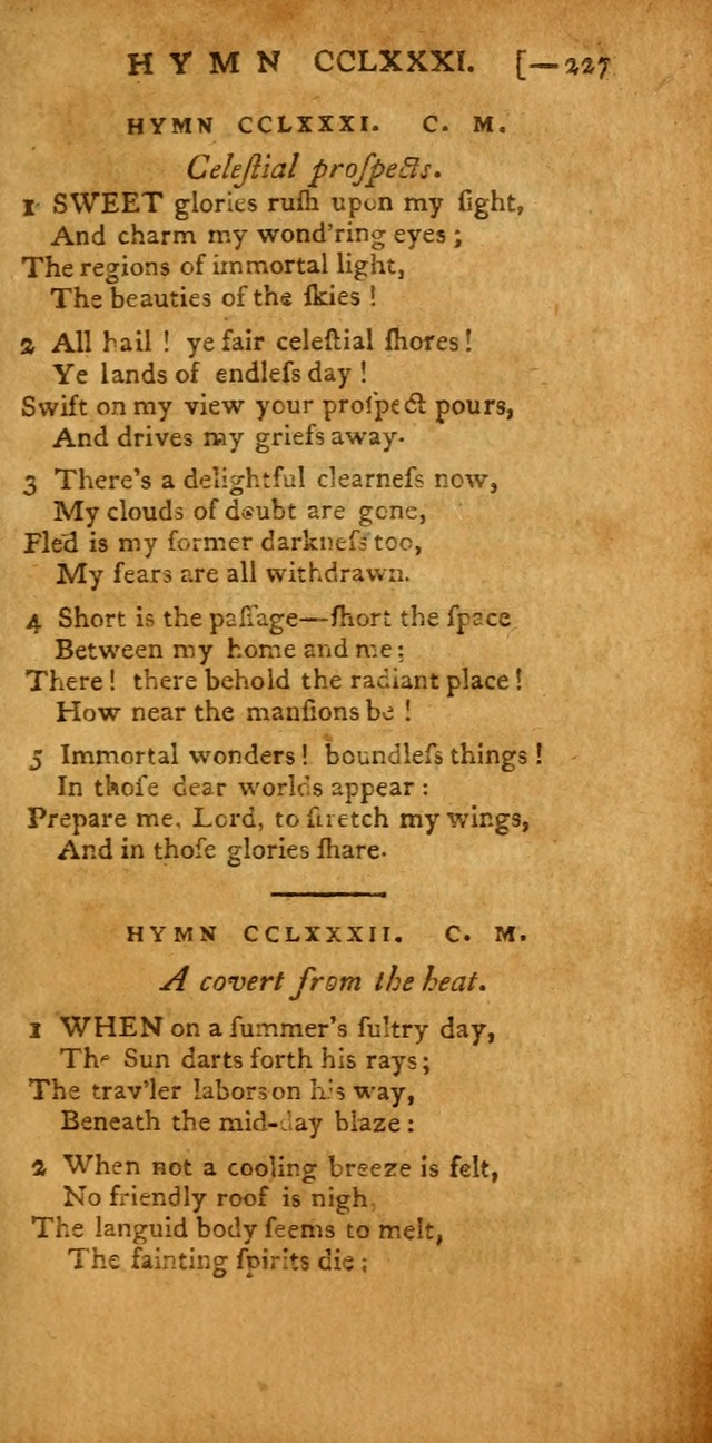 The Hartford Selection of Hymns: from the most approved authors: to which are added a number never before published (2nd ed.) page 227