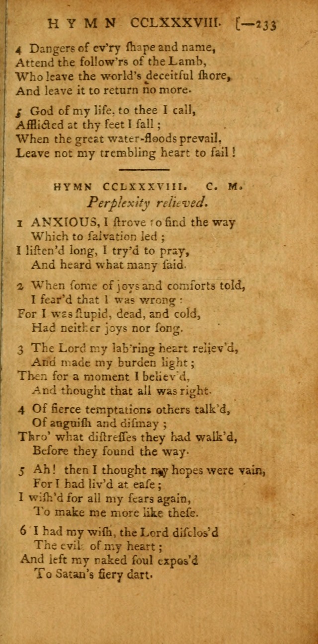 The Hartford Selection of Hymns: from the most approved authors: to which are added a number never before published (2nd ed.) page 233