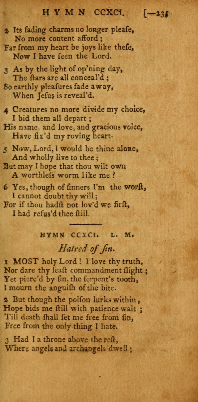 The Hartford Selection of Hymns: from the most approved authors: to which are added a number never before published (2nd ed.) page 235