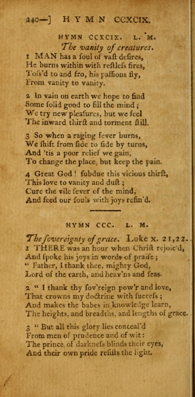 The Hartford Selection of Hymns: from the most approved authors: to which are added a number never before published (2nd ed.) page 240