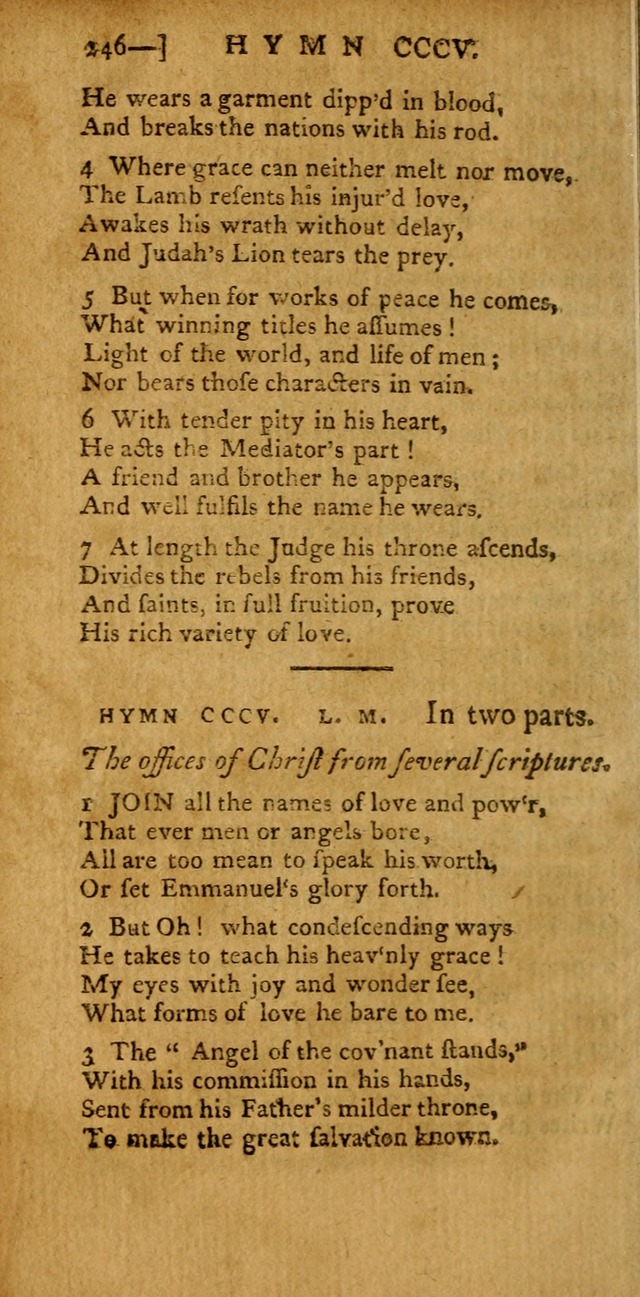 The Hartford Selection of Hymns: from the most approved authors: to which are added a number never before published (2nd ed.) page 246