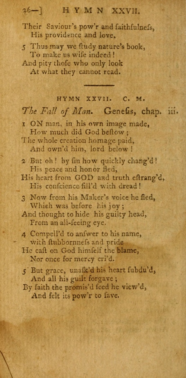 The Hartford Selection of Hymns: from the most approved authors: to which are added a number never before published (2nd ed.) page 26