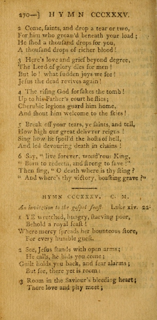 The Hartford Selection of Hymns: from the most approved authors: to which are added a number never before published (2nd ed.) page 270