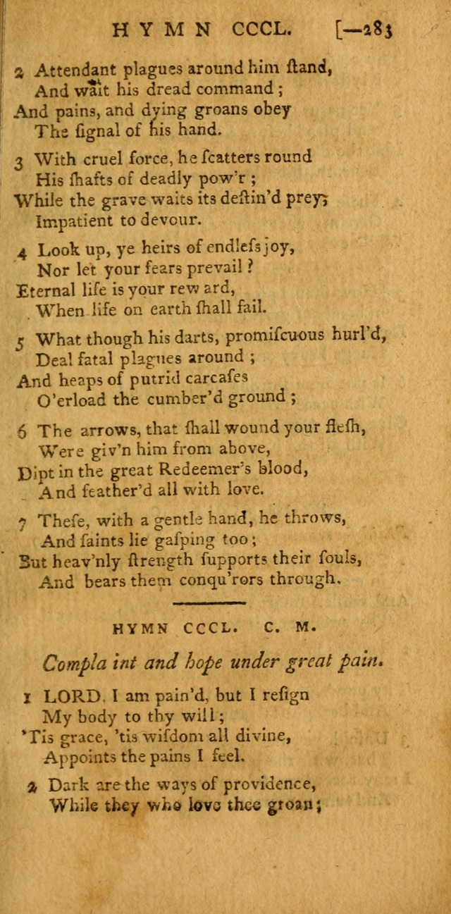 The Hartford Selection of Hymns: from the most approved authors: to which are added a number never before published (2nd ed.) page 283