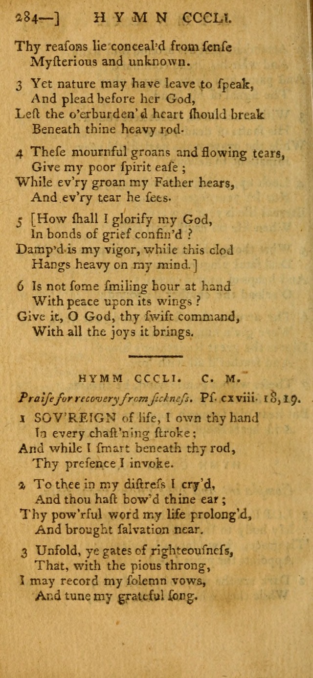 The Hartford Selection of Hymns: from the most approved authors: to which are added a number never before published (2nd ed.) page 284