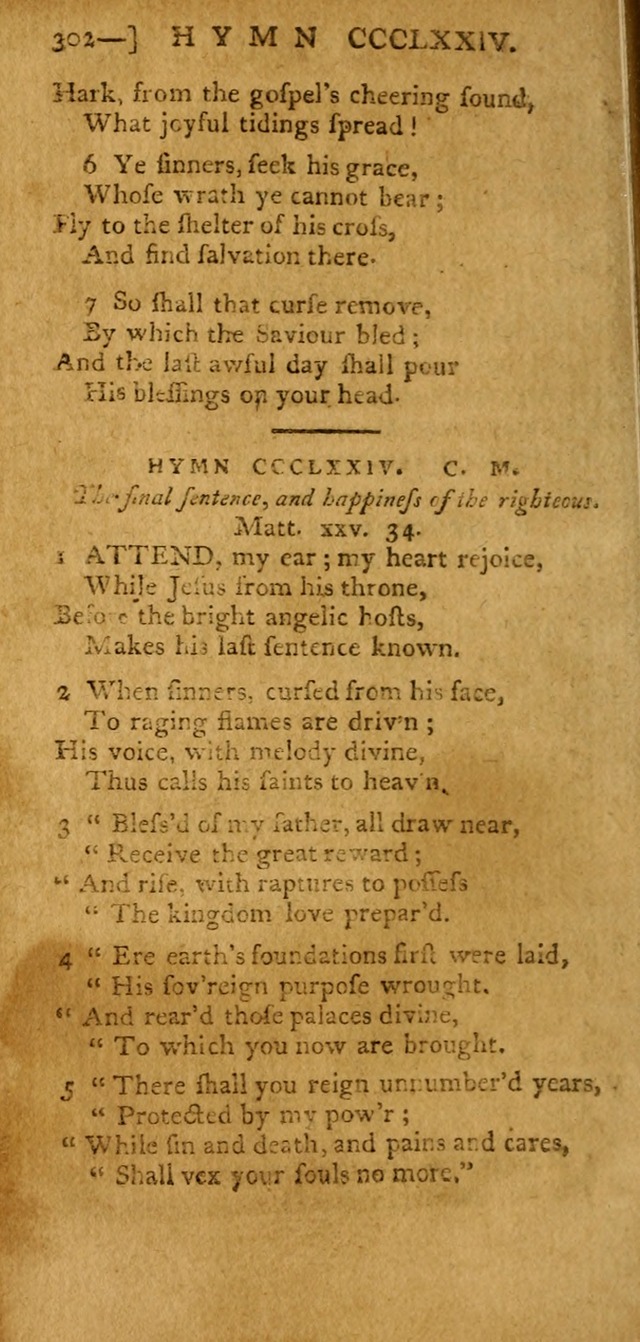 The Hartford Selection of Hymns: from the most approved authors: to which are added a number never before published (2nd ed.) page 302