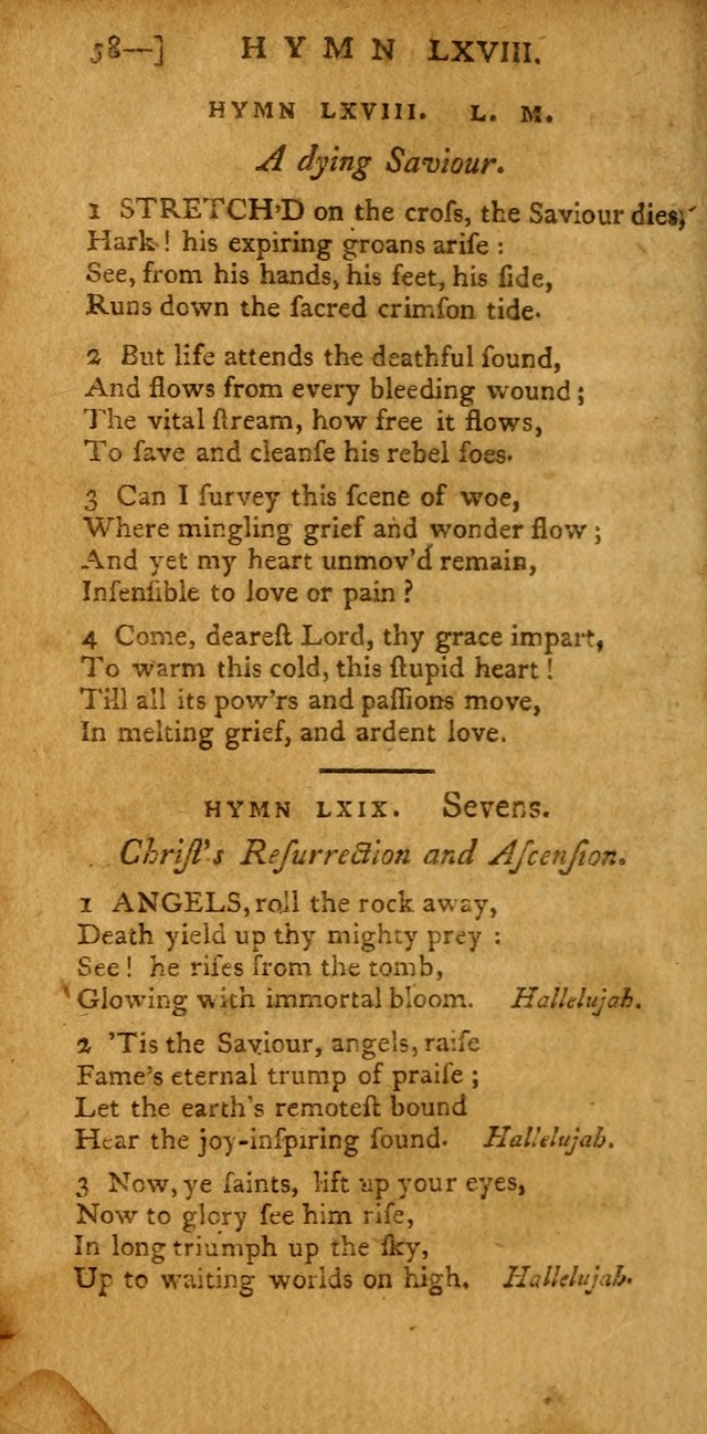 The Hartford Selection of Hymns: from the most approved authors: to which are added a number never before published (2nd ed.) page 58