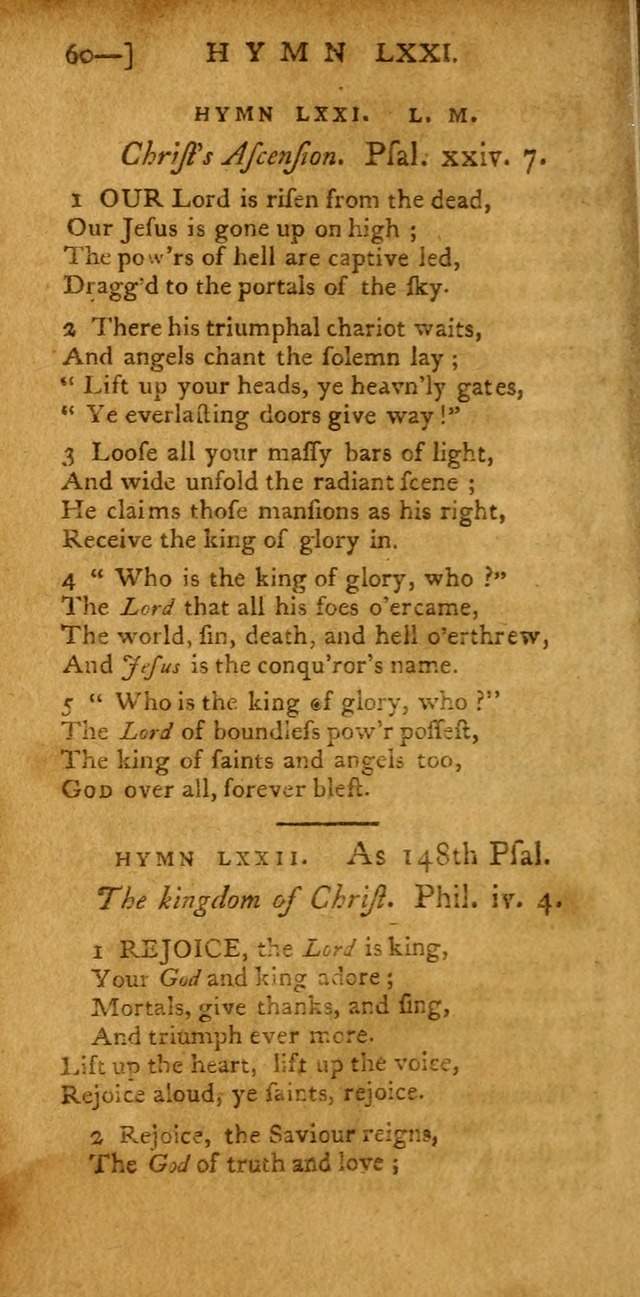 The Hartford Selection of Hymns: from the most approved authors: to which are added a number never before published (2nd ed.) page 60