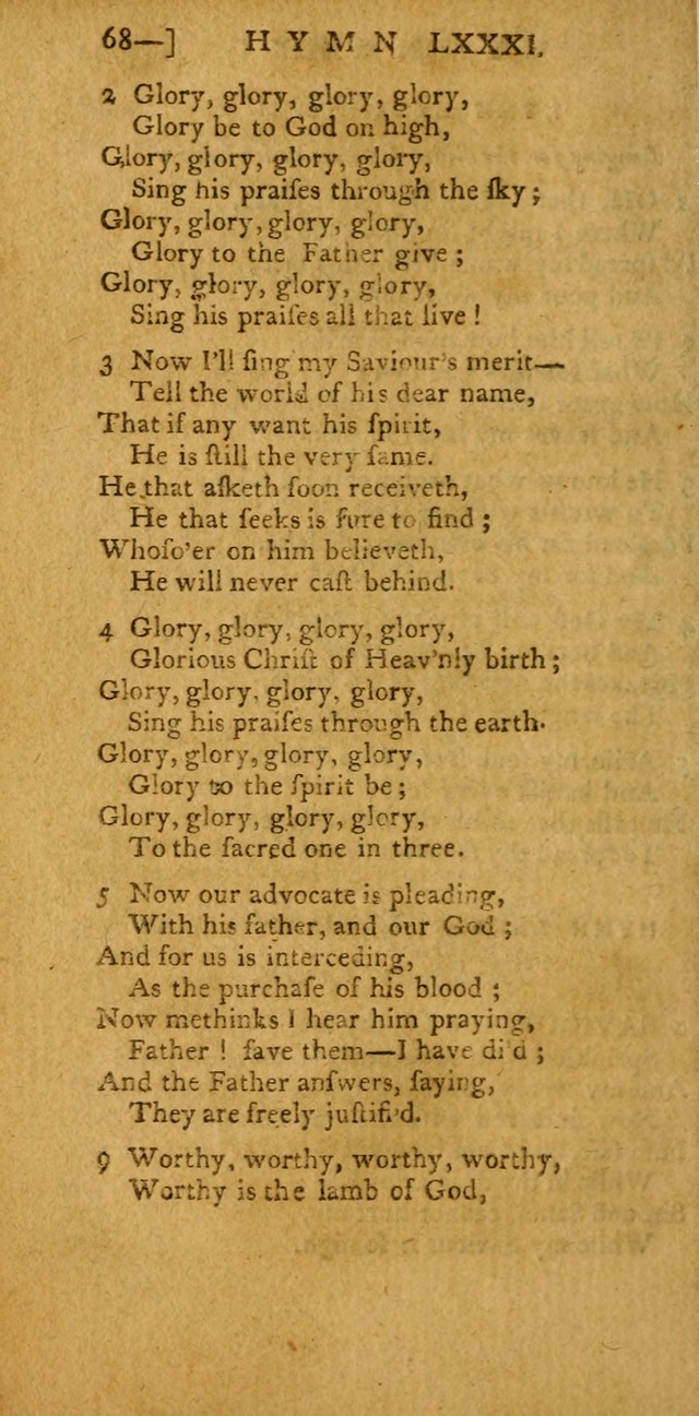 The Hartford Selection of Hymns: from the most approved authors: to which are added a number never before published (2nd ed.) page 68