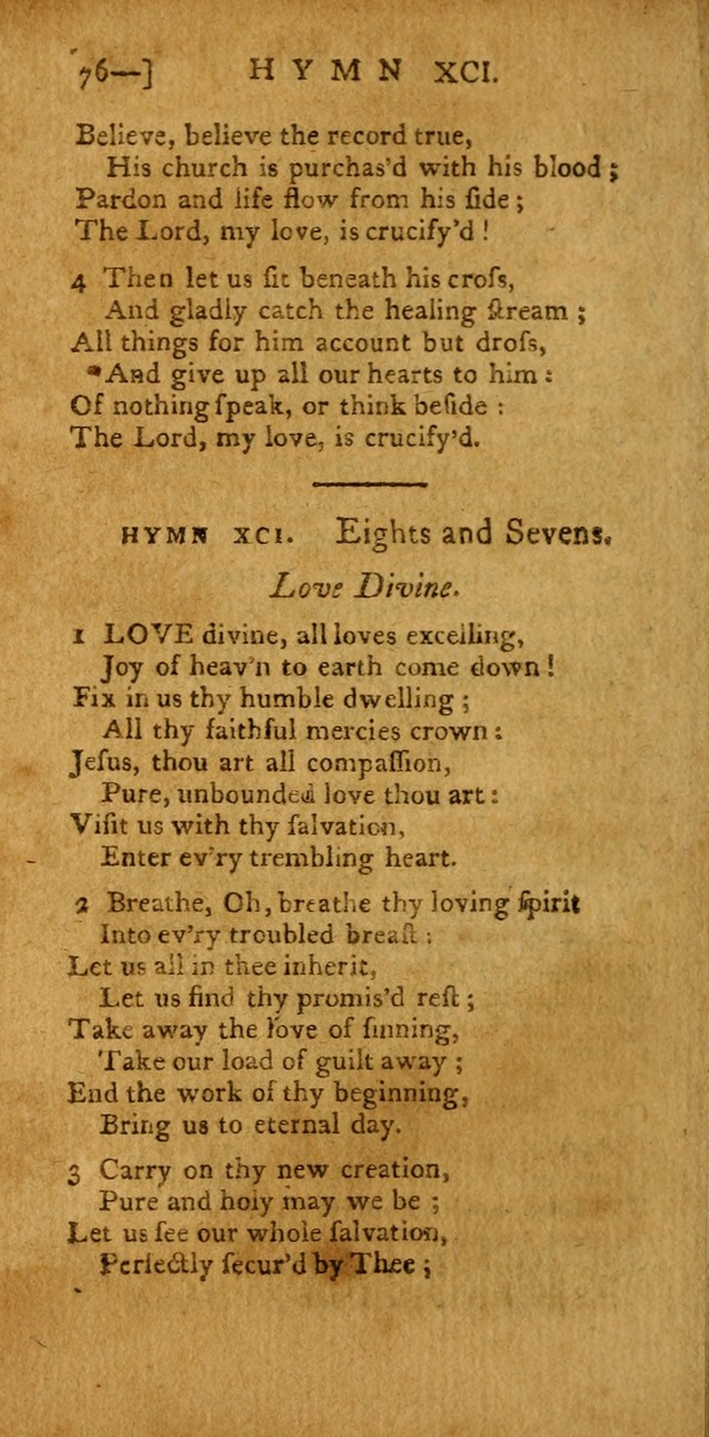 The Hartford Selection of Hymns: from the most approved authors: to which are added a number never before published (2nd ed.) page 76