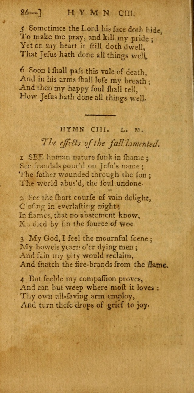 The Hartford Selection of Hymns: from the most approved authors: to which are added a number never before published (2nd ed.) page 86