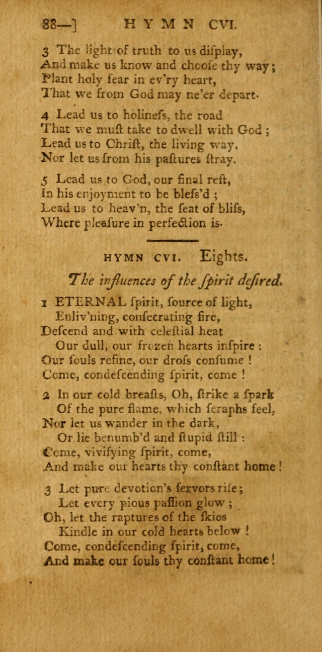 The Hartford Selection of Hymns: from the most approved authors: to which are added a number never before published (2nd ed.) page 88