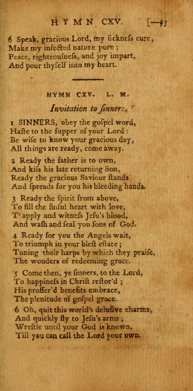 The Hartford Selection of Hymns: from the most approved authors: to which are added a number never before published (2nd ed.) page 95