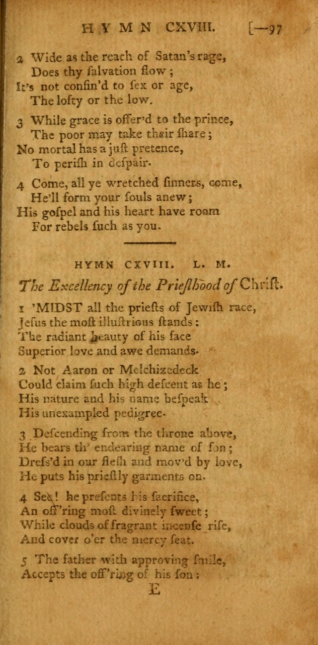 The Hartford Selection of Hymns: from the most approved authors: to which are added a number never before published (2nd ed.) page 97