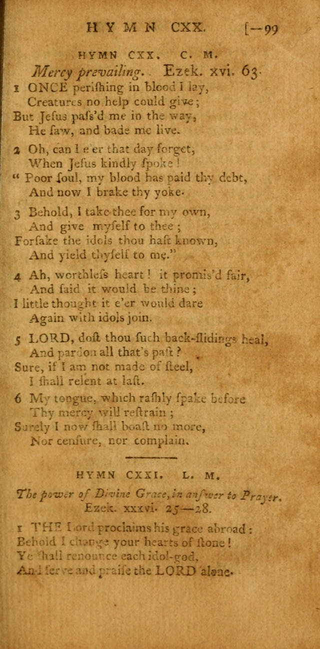 The Hartford Selection of Hymns: from the most approved authors: to which are added a number never before published (2nd ed.) page 99