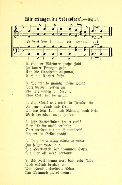 Heilstöne: eine Sammlung von alten und neuen Liedern mit Chorus, zum Gebrauch für Evangelisations-, Gebets- und Lagerversammlungen page 11