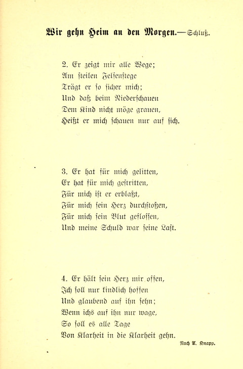 Heilstöne: eine Sammlung von alten und neuen Liedern mit Chorus, zum Gebrauch für Evangelisations-, Gebets- und Lagerversammlungen page 111