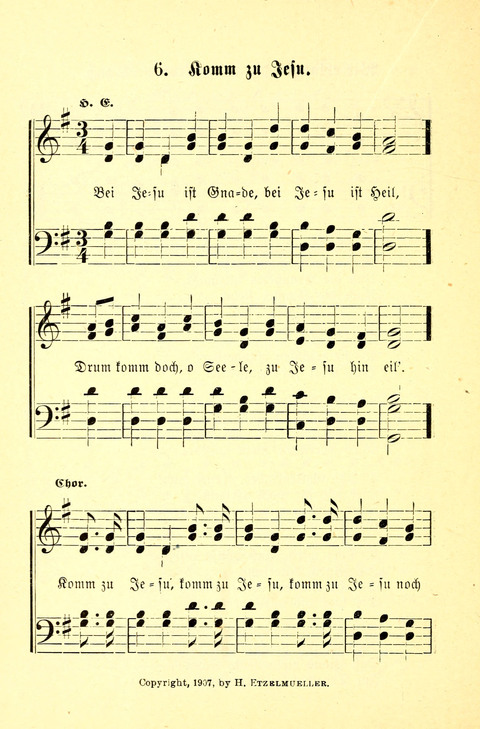 Heilstöne: eine Sammlung von alten und neuen Liedern mit Chorus, zum Gebrauch für Evangelisations-, Gebets- und Lagerversammlungen page 12