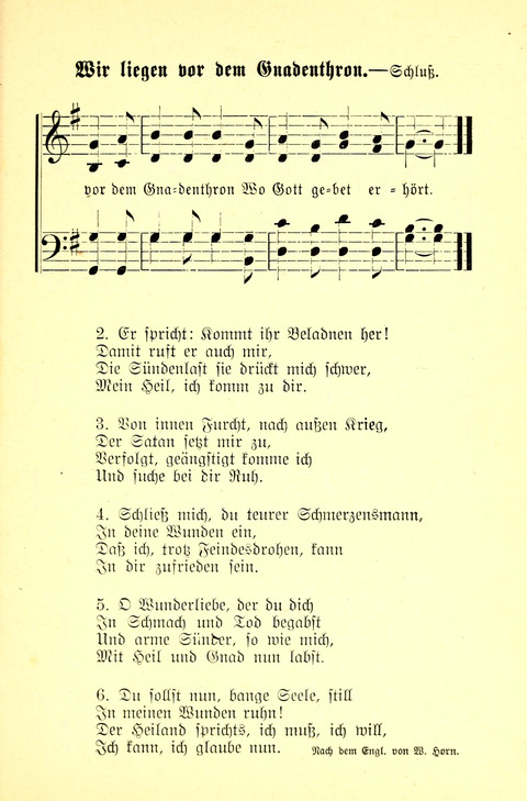 Heilstöne: eine Sammlung von alten und neuen Liedern mit Chorus, zum Gebrauch für Evangelisations-, Gebets- und Lagerversammlungen page 121