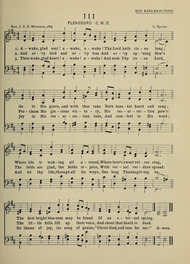 Hymns and Tunes for Schools page 111