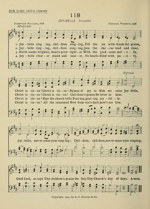 Hymns and Tunes for Schools page 118