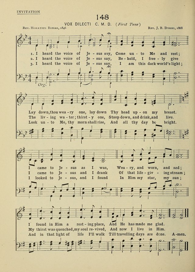 Hymns and Tunes for Schools page 146