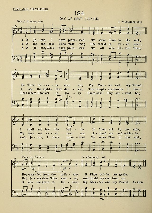 Hymns and Tunes for Schools page 180