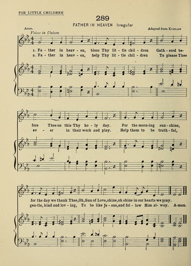 Hymns and Tunes for Schools page 282