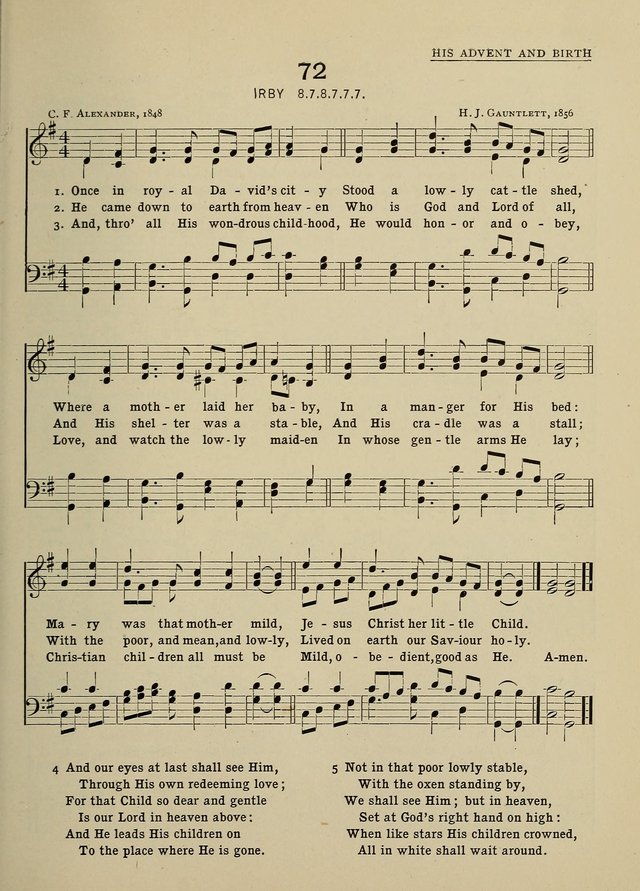 Hymns and Tunes for Schools page 69