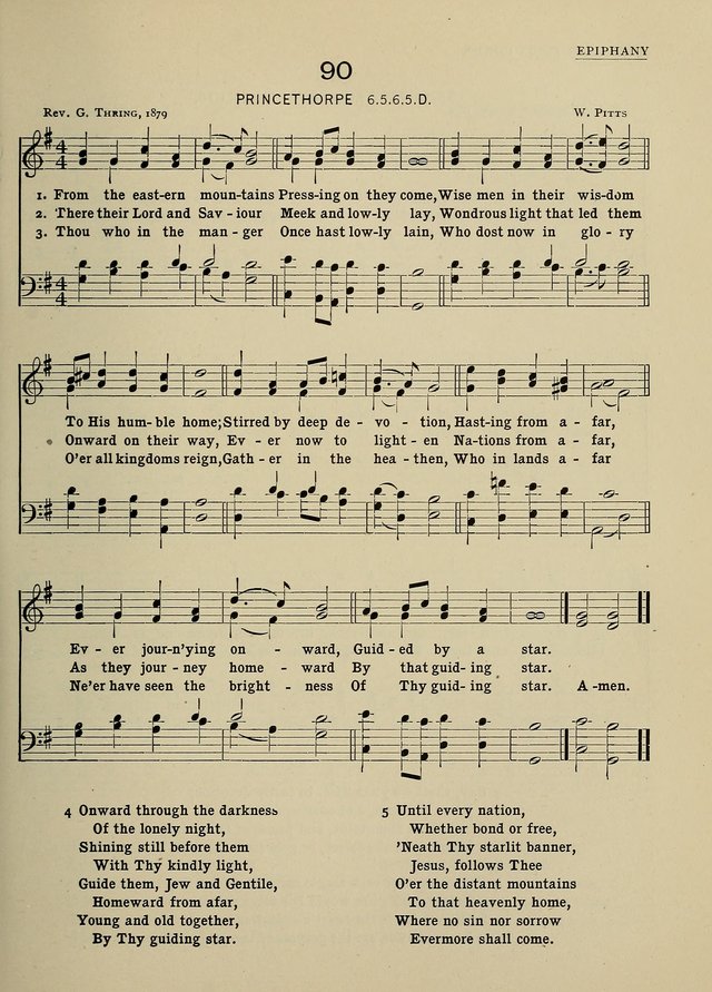 Hymns and Tunes for Schools page 91