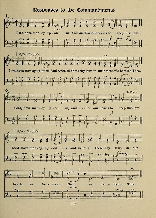 Hymns and Tunes for Schools page xxv