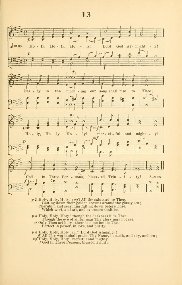 Hymns with Tunes to accompany Hymns and Prayers for the use of the Army and Navy page 14