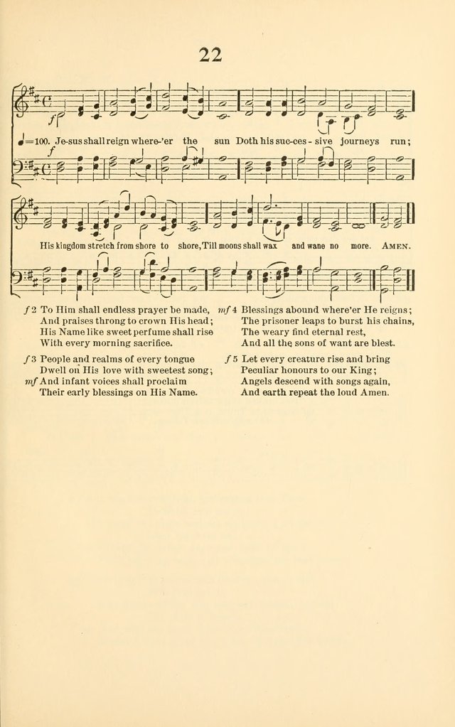 Hymns with Tunes to accompany Hymns and Prayers for the use of the Army and Navy page 24