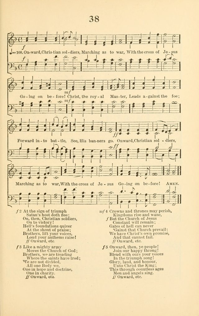 Hymns with Tunes to accompany Hymns and Prayers for the use of the Army and Navy page 40