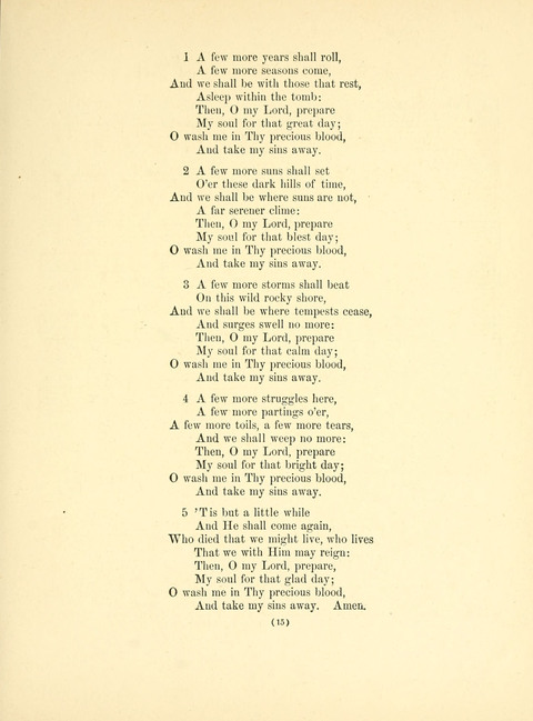 Hymn Tunes: being further contributions to the hymnody of the church page 15