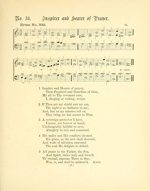 Hymn Tunes: being further contributions to the hymnody of the church page 41