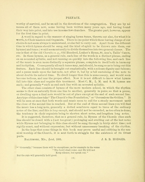 Hymn Tunes: being further contributions to the hymnody of the church page 6