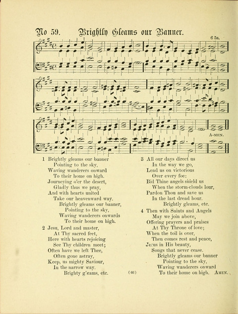 Hymn Tunes: being further contributions to the hymnody of the church page 66