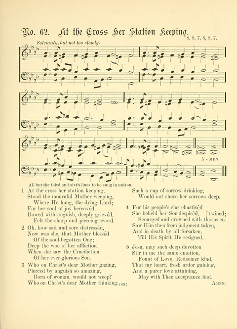 Hymn Tunes: being further contributions to the hymnody of the church page 69