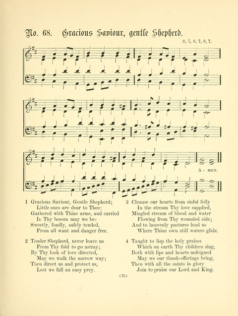 Hymn Tunes: being further contributions to the hymnody of the church page 75