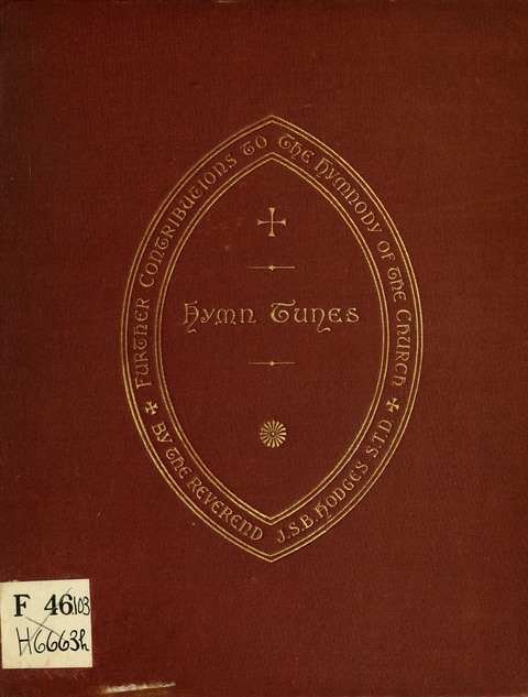 Hymn Tunes: being further contributions to the hymnody of the church page cover