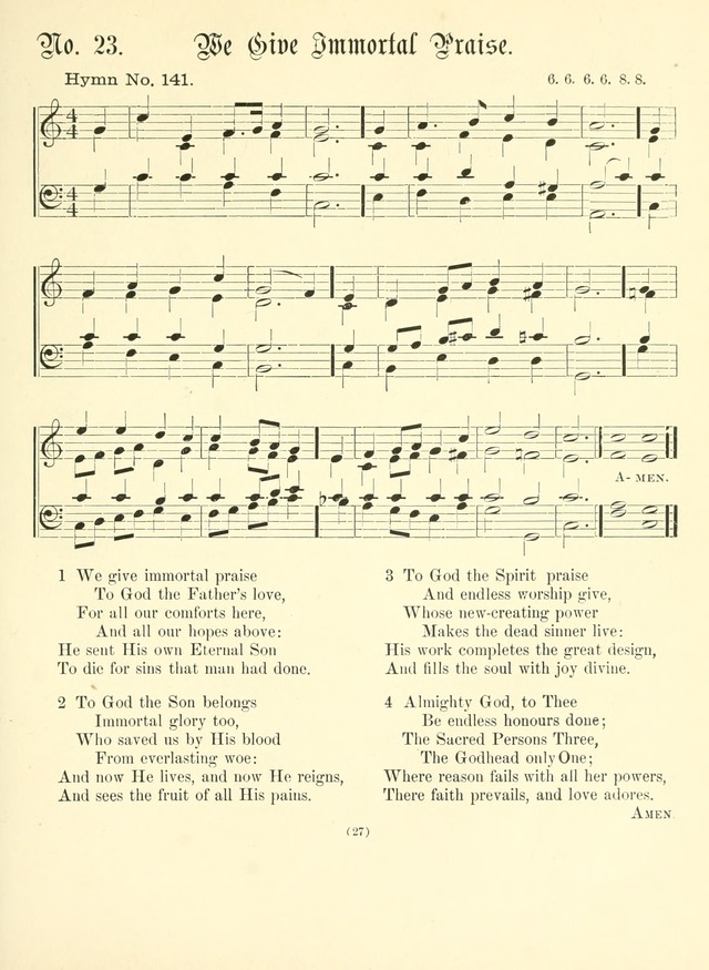 Hymn Tunes: being further contributions to the hymnody of the church page 27