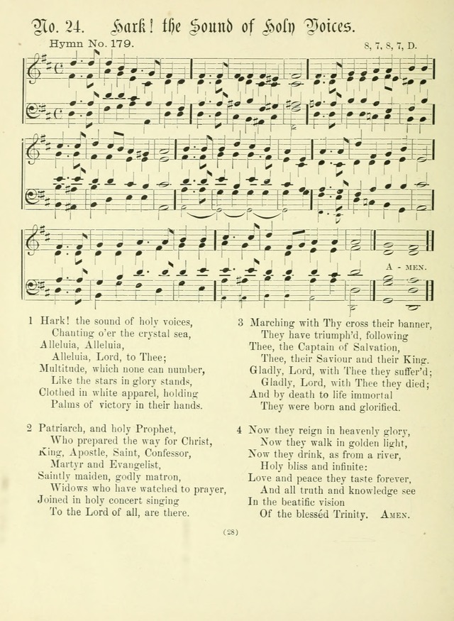 Hymn Tunes: being further contributions to the hymnody of the church page 28