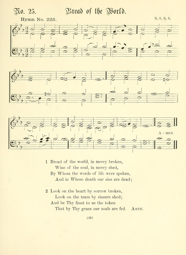 Hymn Tunes: being further contributions to the hymnody of the church page 29