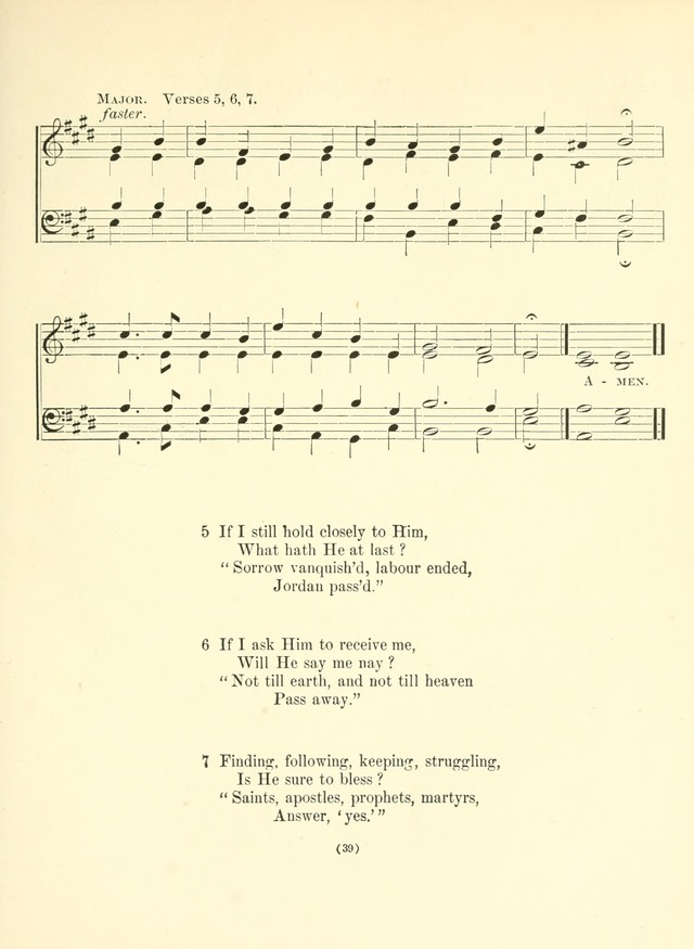 Hymn Tunes: being further contributions to the hymnody of the church page 39