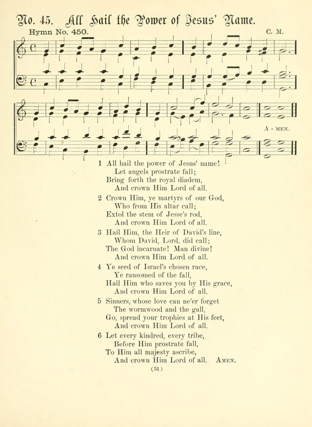 Hymn Tunes: being further contributions to the hymnody of the church page 51